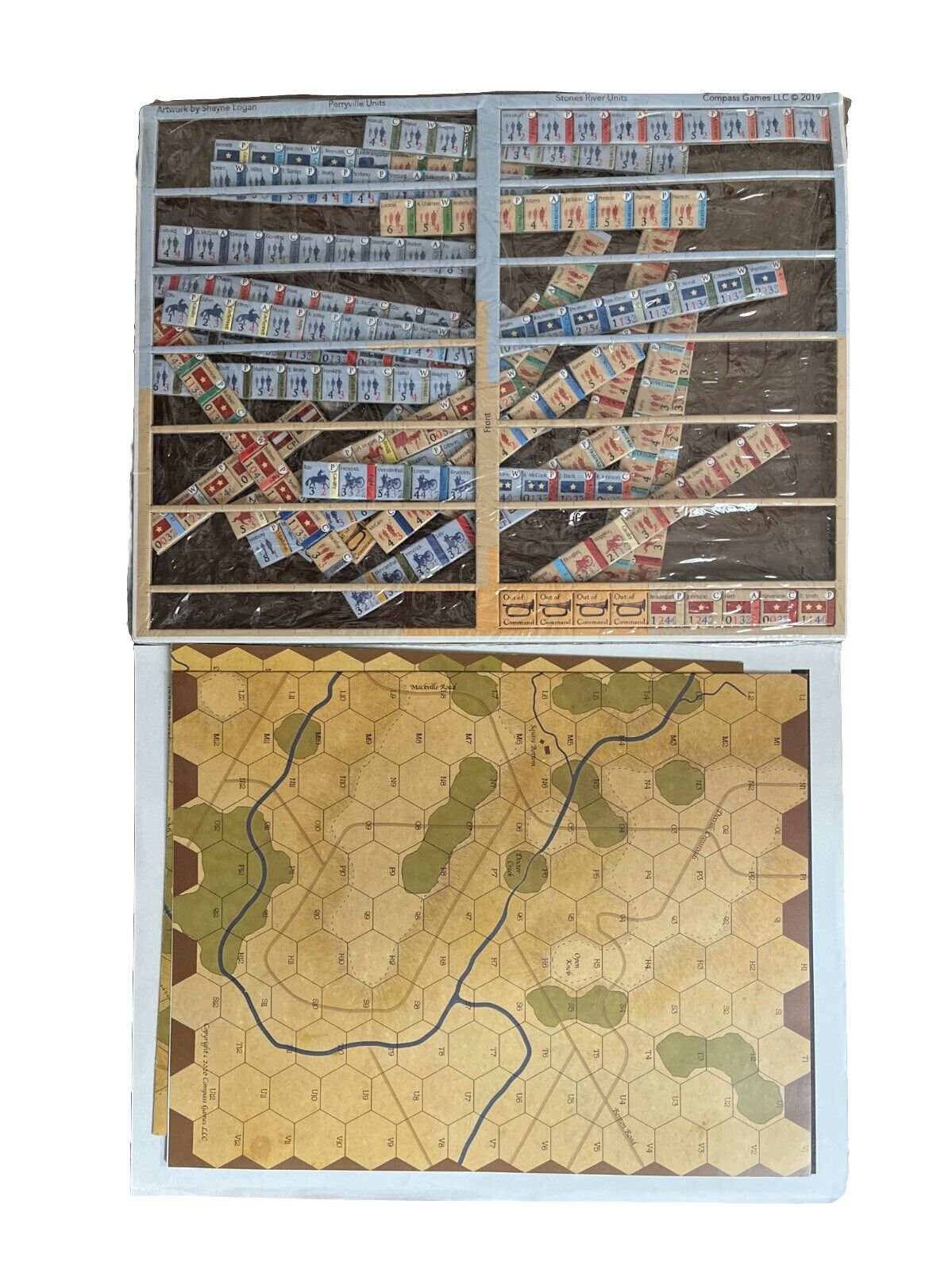 Compass Paper Wars Mag #96 With Historical Board Game - Rally 'Round the Flag!