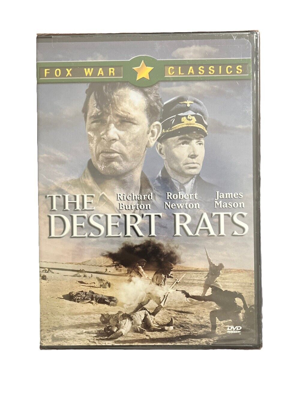 Collectable War Movie THE DESERT RATS (Fox War Classics) DVD Richard Burton