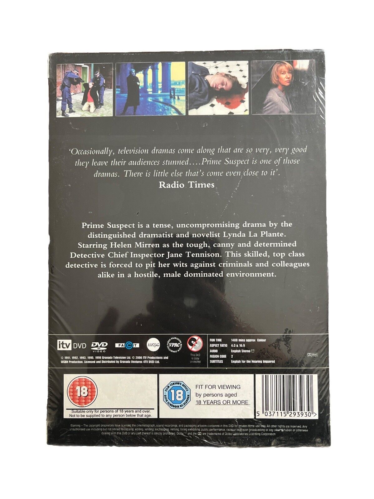 Classic Collectable Crime TV Show Prime Suspect - Complete Collection DVD