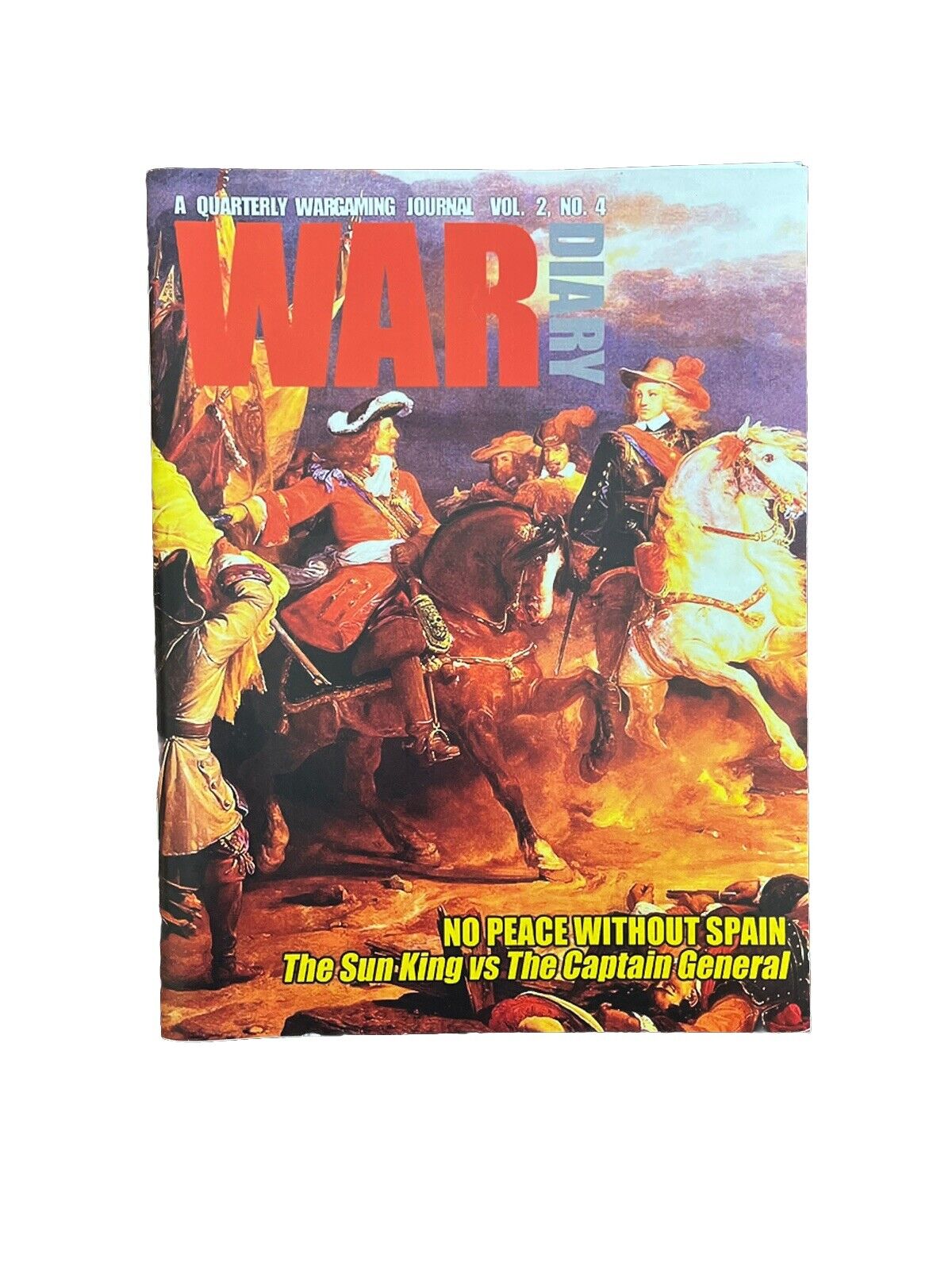 War Diary Wargaming Journal Magazine #8 The Sun King vs The Captain General