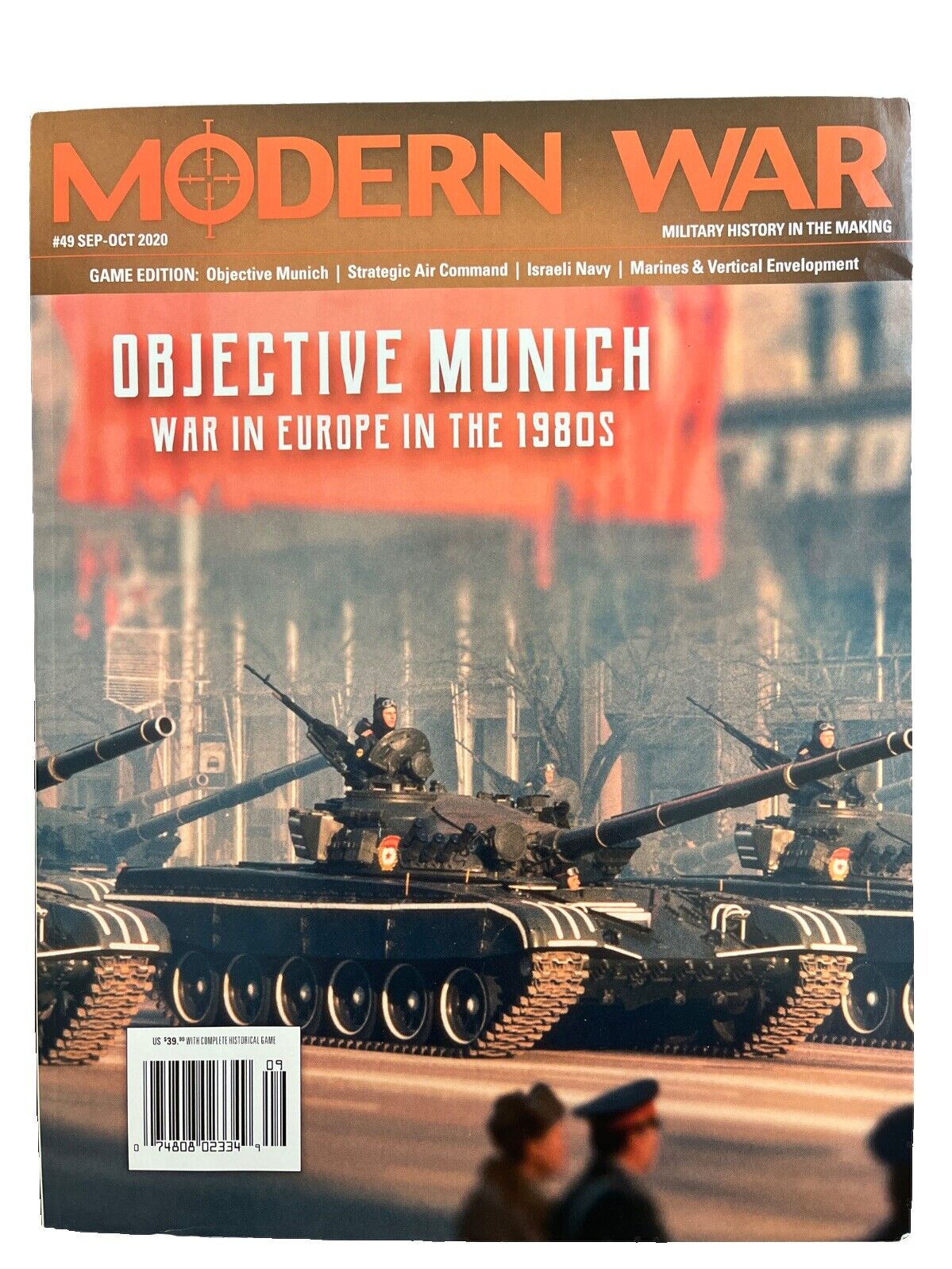 Decision Games Modern War Magazine With Complete Game #49 Objective Munich