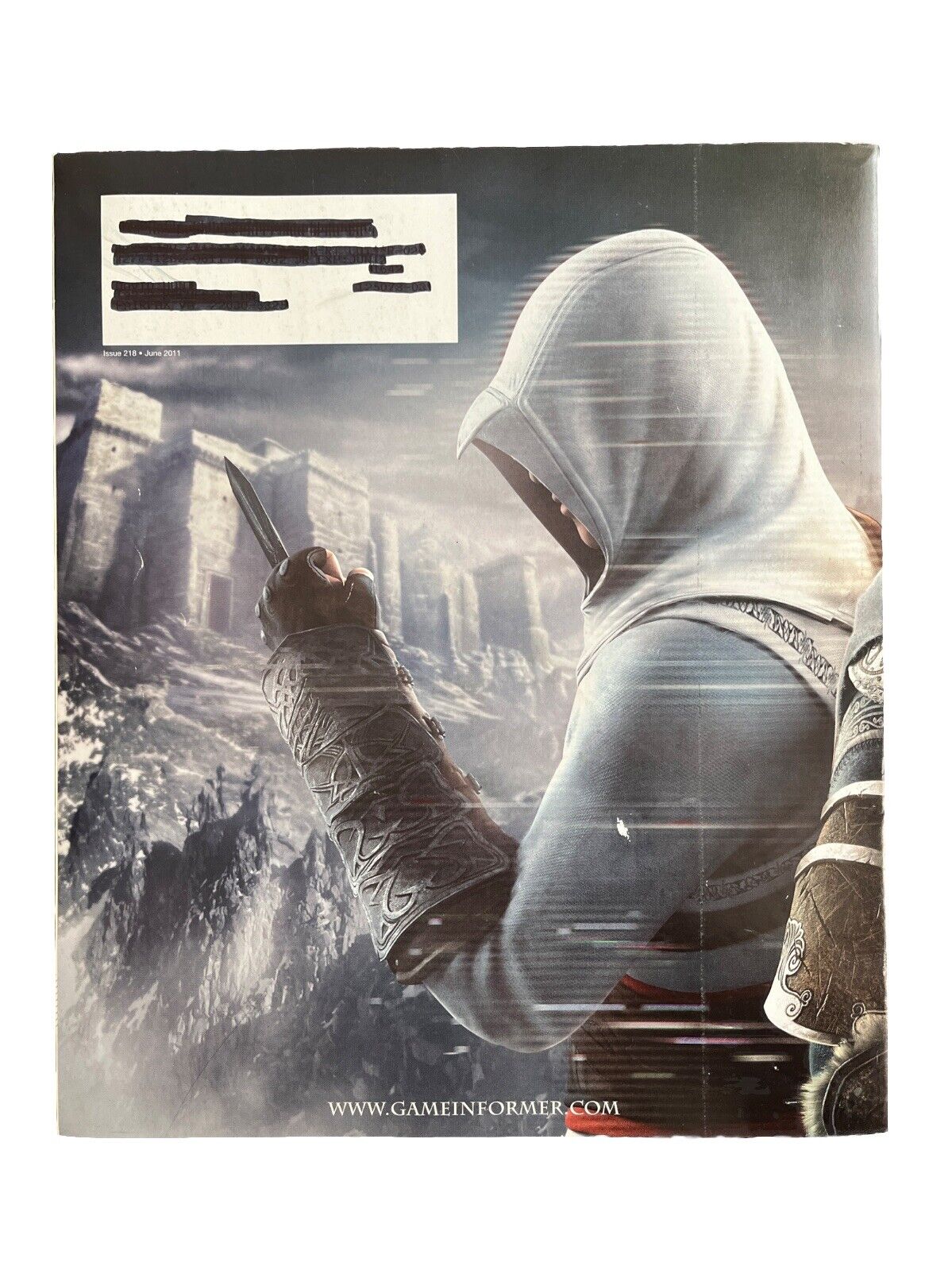 June 2011 Game Informer Video Game Magazine #218 Assassin’s Creed Revelations