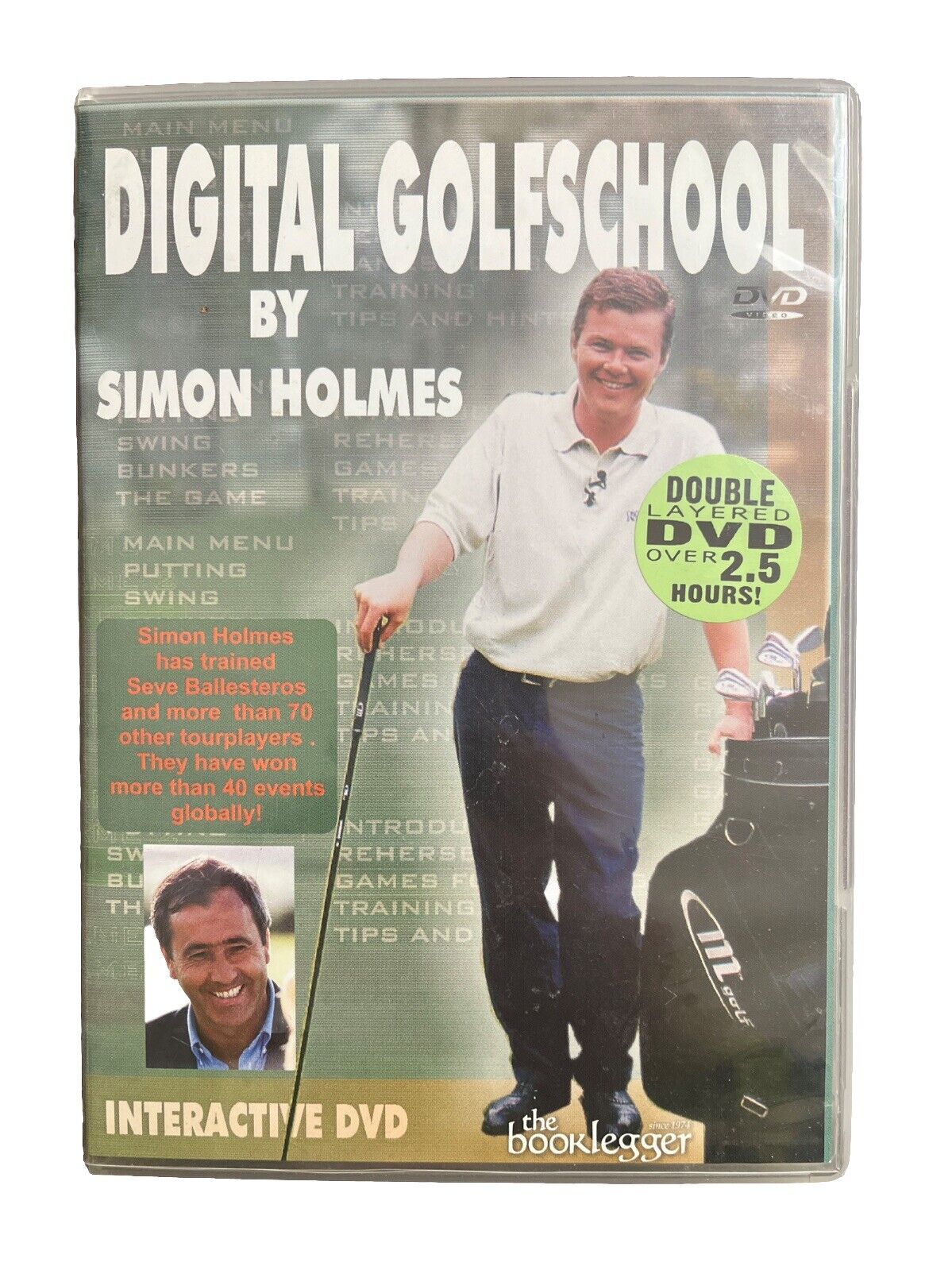 Golf Learning Class Video Digital Golf School By Simon Holmes Interactive DVD