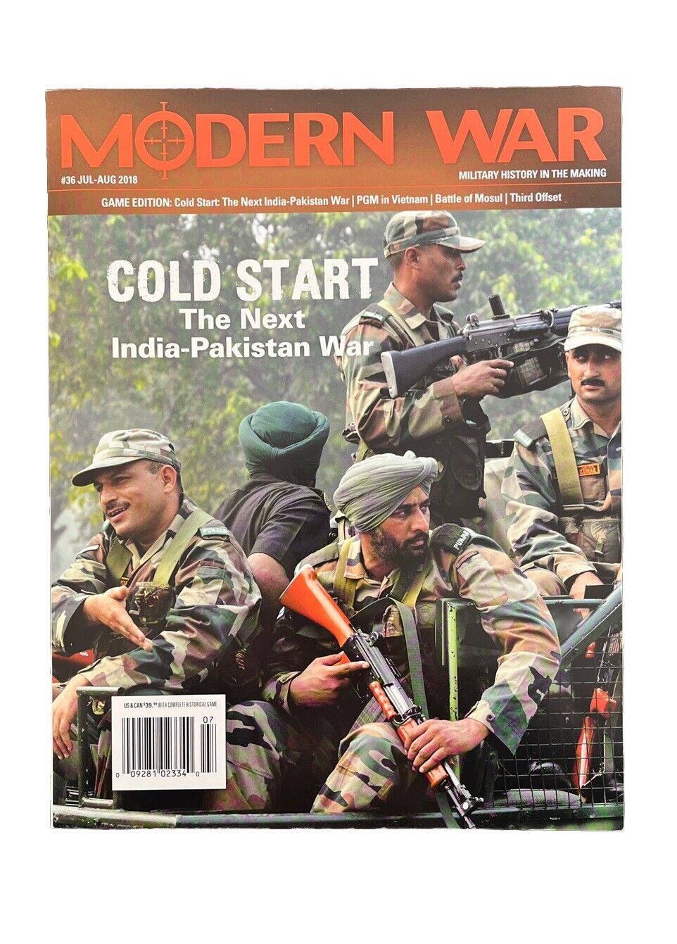 Modern War Games Magazine #36 2018 - Cold Start The Next India-Pakistan War