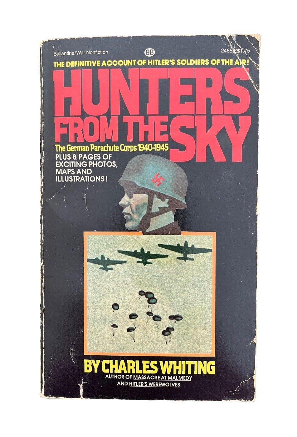 Hunters From The Sky (1975) By Charles Whiting WW2 History German Paratroopers