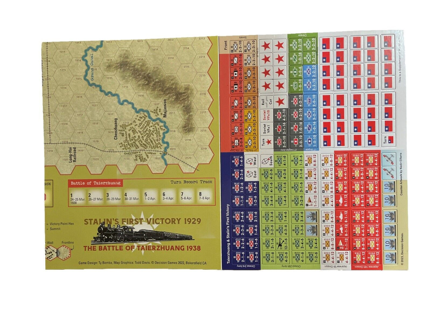 World At War Magazine #91 With History Board Game-Taierzhuang China’s Stalingrad