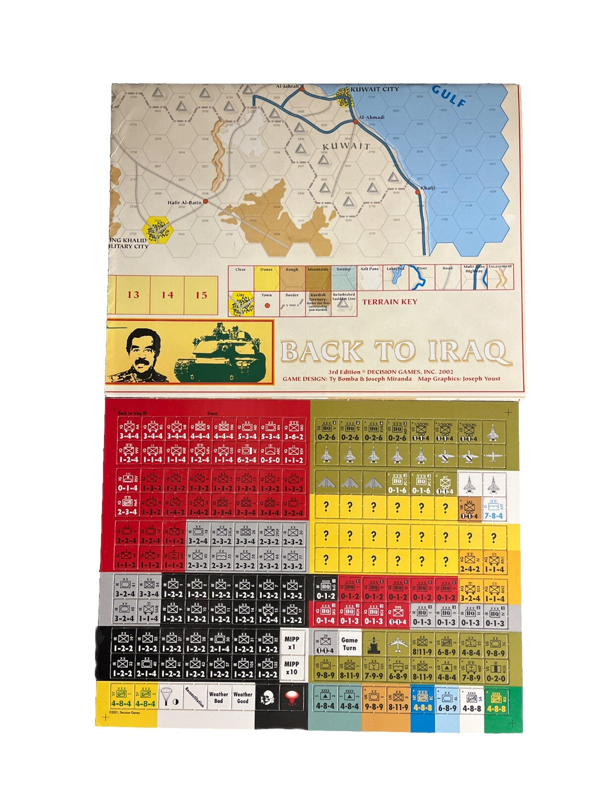 Collectable Strategy & Tactics Tabletop Wargame Magazine #208 Back To Iraq?