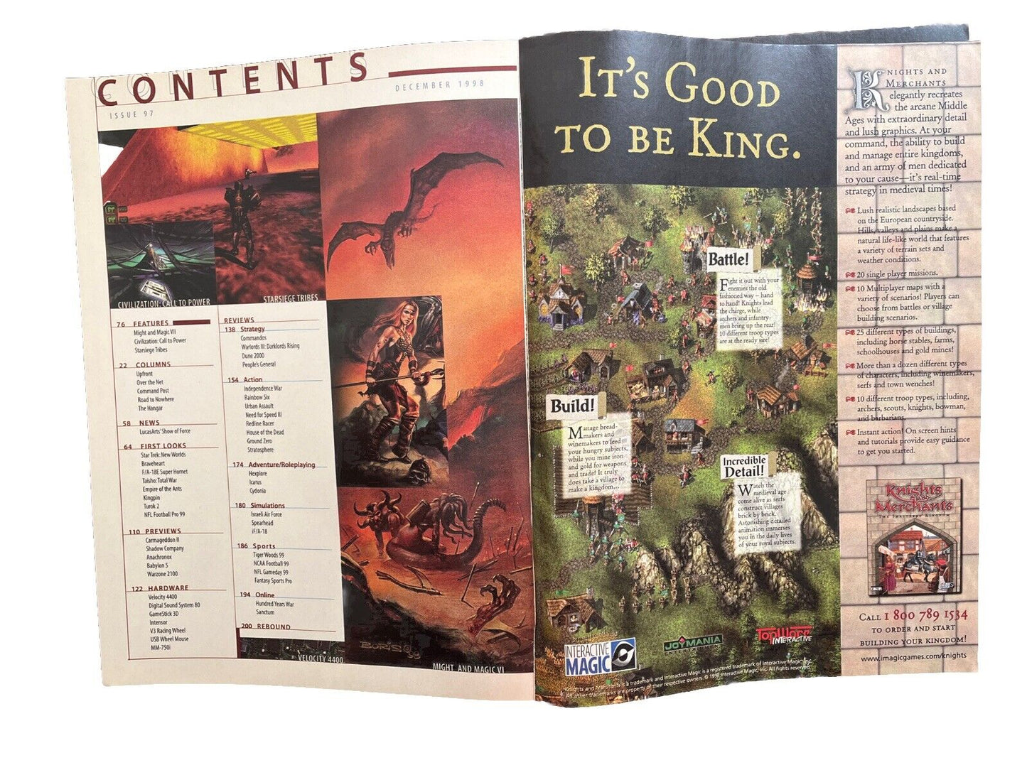 Might and Magic VII #97 December 1998 Computer Games Strategy Plus Magazine