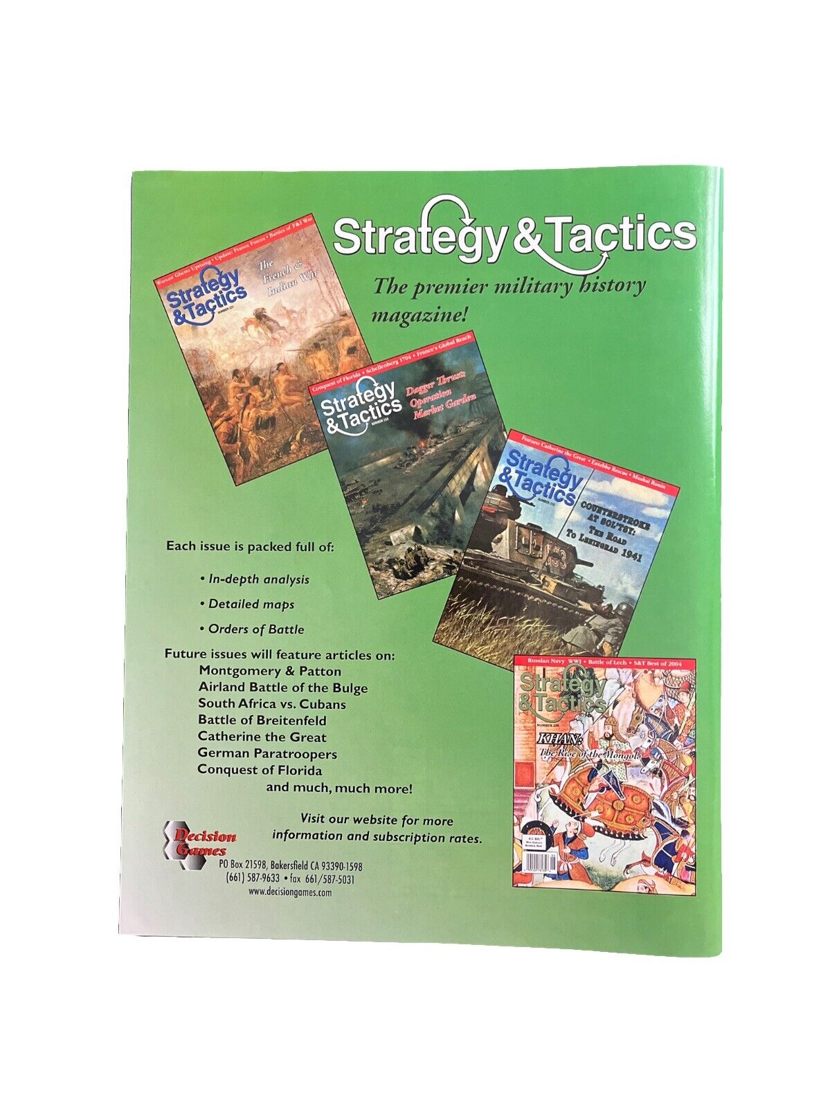 Strategy & Tactics Magazine #232 Counterstroke At Soltsy: The Road To Leningrad