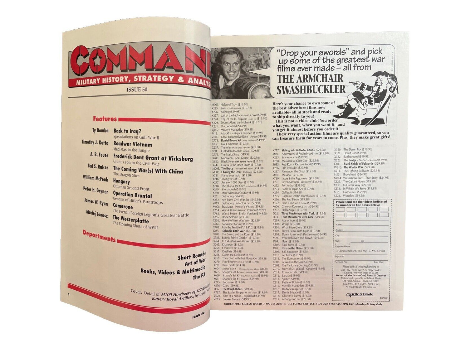 XTR Vintage Collectable Command Wargame Magazine #50 - Back To Iraq?