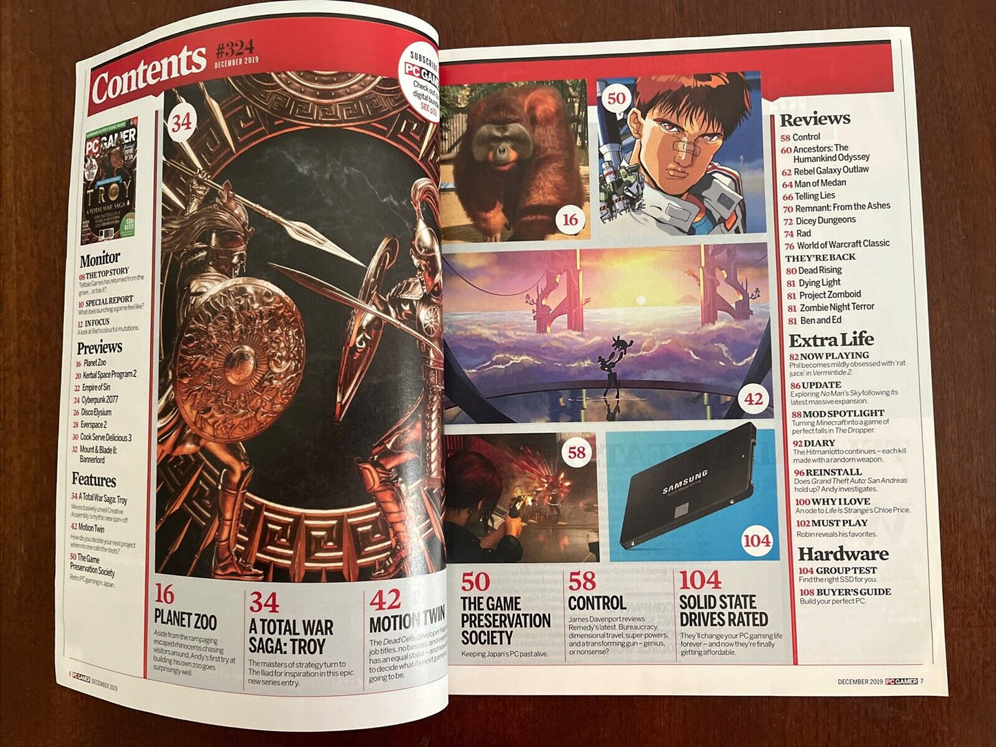 PC Gamer Video Magazine December 2019 #324 Troy A Total War Saga Empire Of Sin