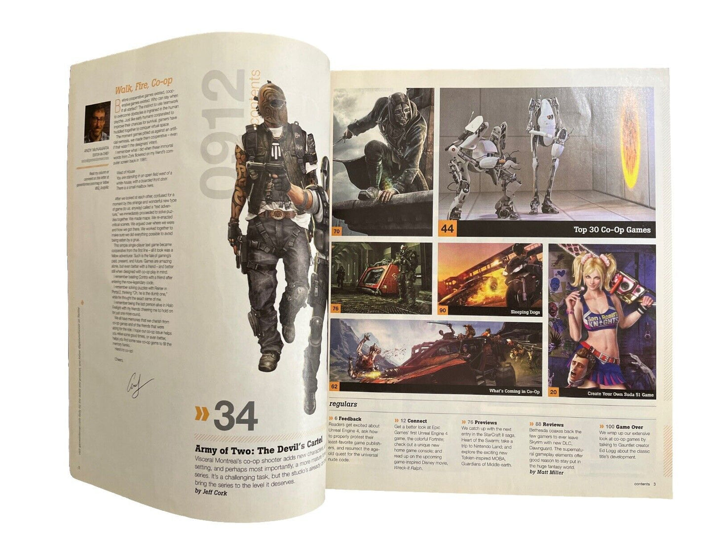 September 2012 Game Informer #233 Game Magazine Army of Two: The Devil’s Cartel