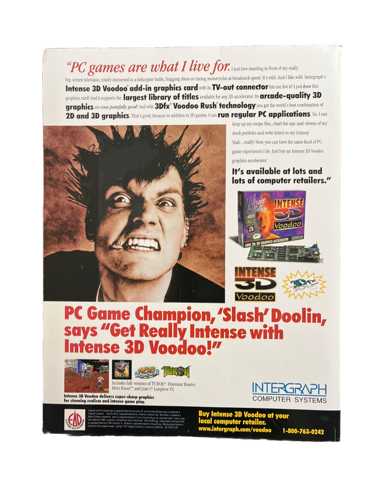 Vintage Collectable PC Games Magazine Vol.5 No.5 1998 Grim Fandango