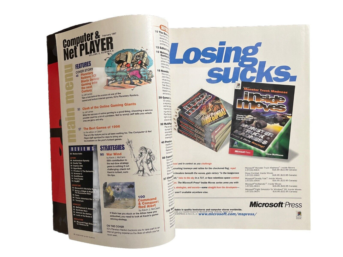 Computer & Net Player PC Gaming Magazine Vol.3 No.9 Planetary Raiders Want You!