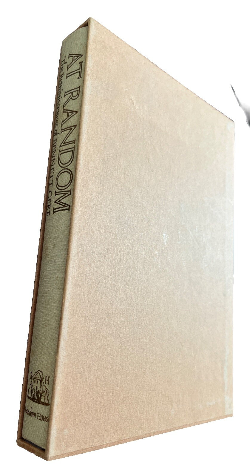 Collectable Book AT RANDOM The Reminiscences Of Bennett Cerf by Random House 1st