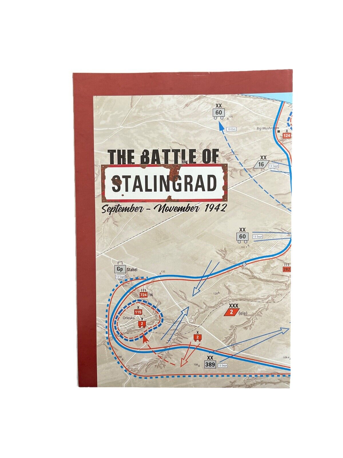 Strategy & Tactics Military History Magazine #3 With War Map Poster - Stalingrad