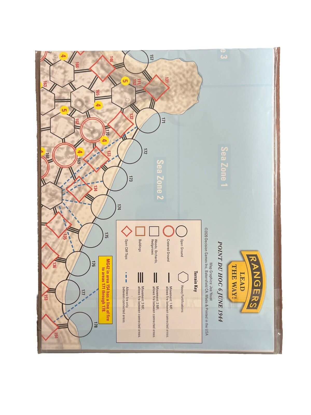 Vintage Strategy & Tactics Board Game Magazine #323 - Rangers At Pointe Du Hoc