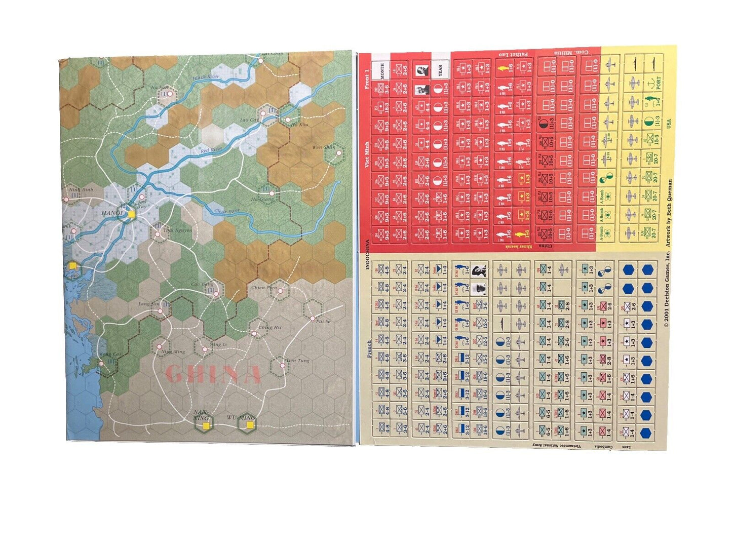 Collectable Strategy & Tactics Tabletop Wargame Magazine #209 Indochina War