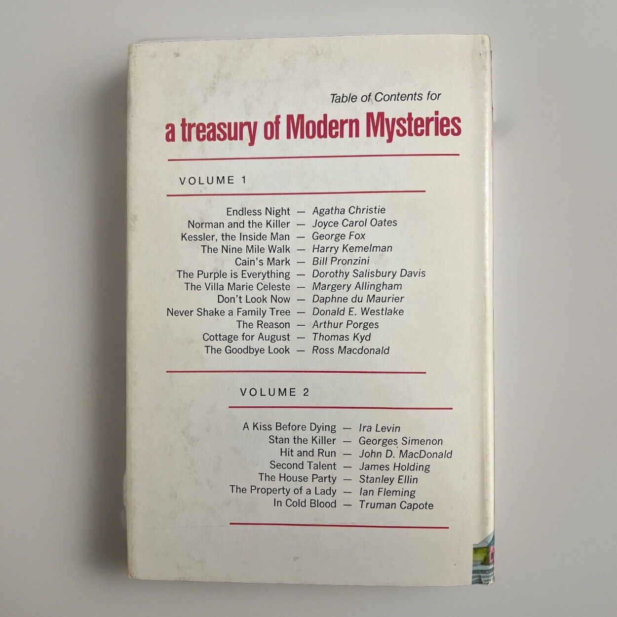 A Treasury of Modern Mysteries: Two Volumes