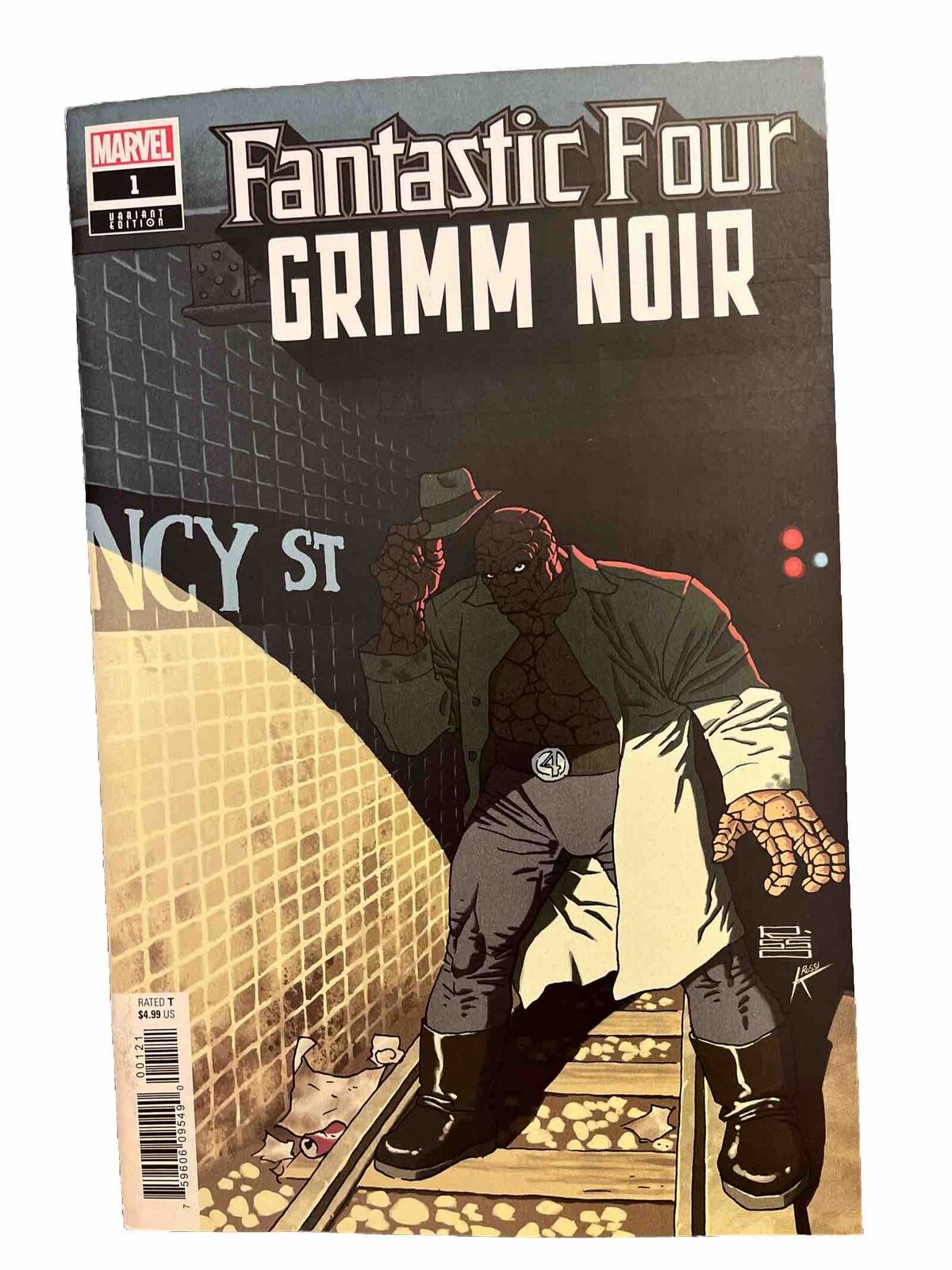 Fantastic Four Grimm Noir 1 Risso Variant NM 2020