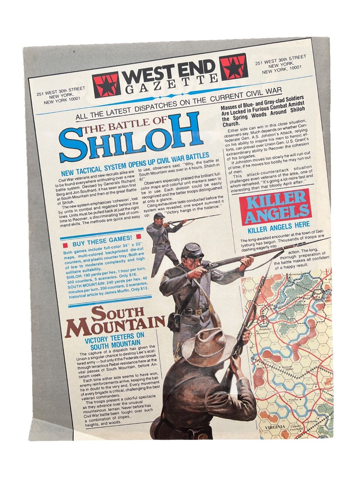 Strategy & Tactics Magazine #101 Cromwell's Victory The Battle Of Marston Moor