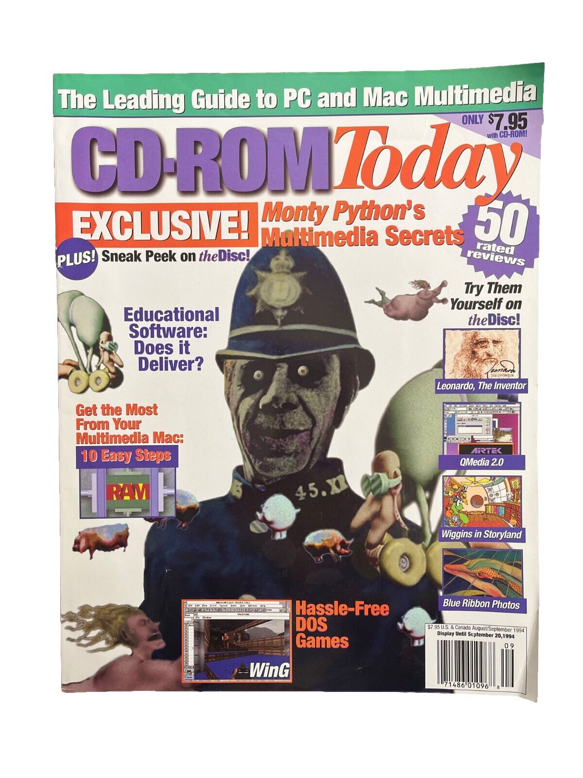 Classic CD-ROM Today Magazine Vol.2 No.4 Monty Python’s Multimedia Secrets