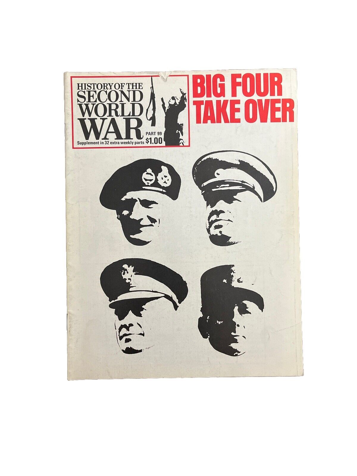 History Of The Second World War Collectable Magazine Part 99 Big Four Take Over