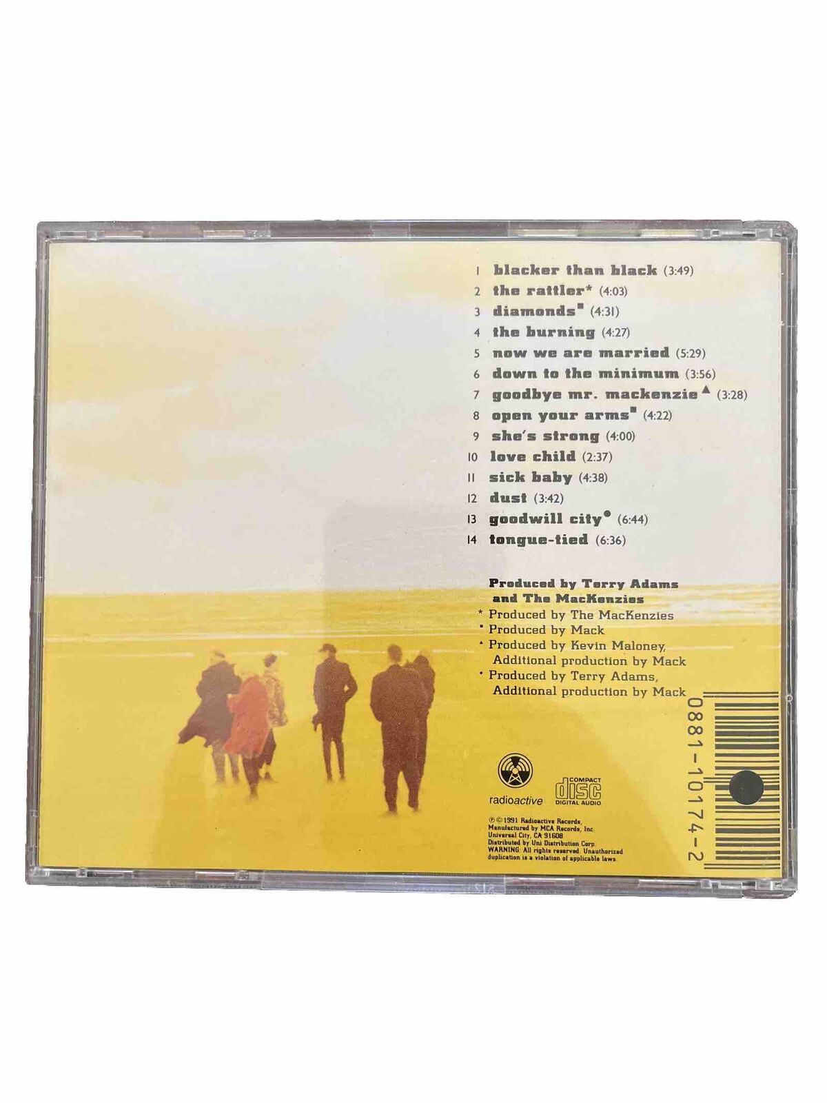 Goodbye Mr. Mackenzie by Goodbye Mr. Mackenzie (CD, Radioactive Records)