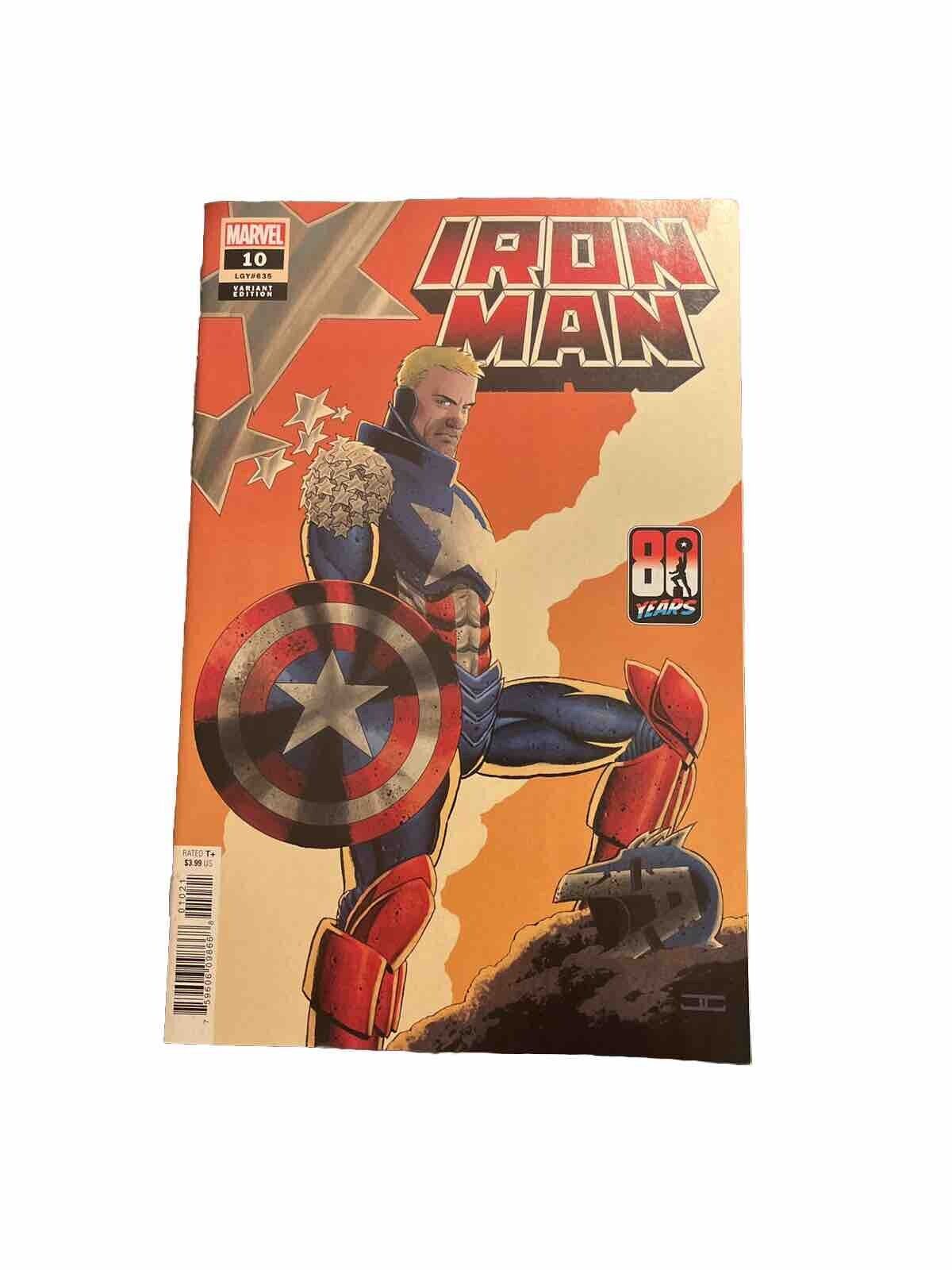 Iron Man #10 Captain America 80th Variant 2021