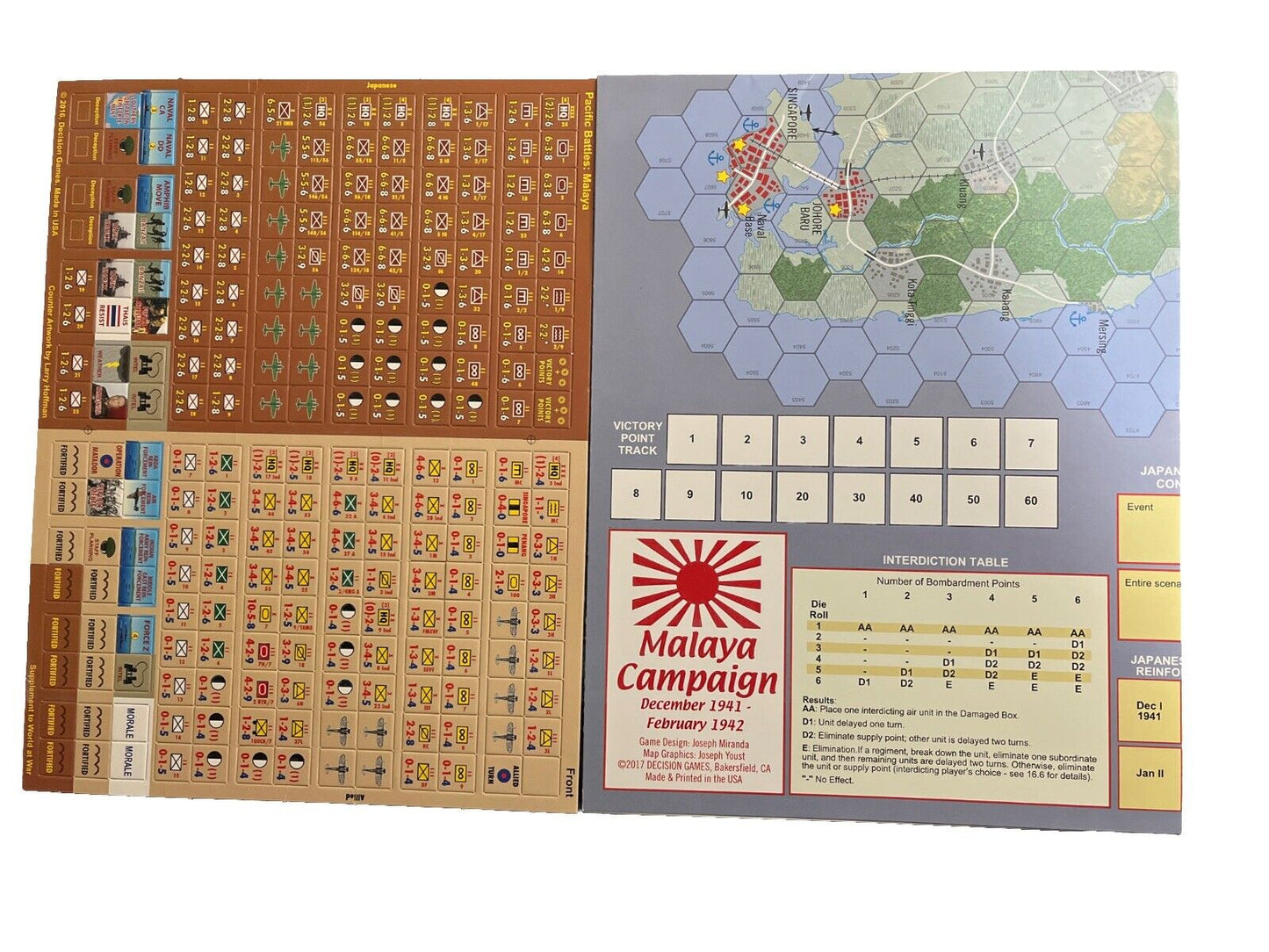 World at War Magazine #51 With Historical Board Game - Pacific Battles: Malaya