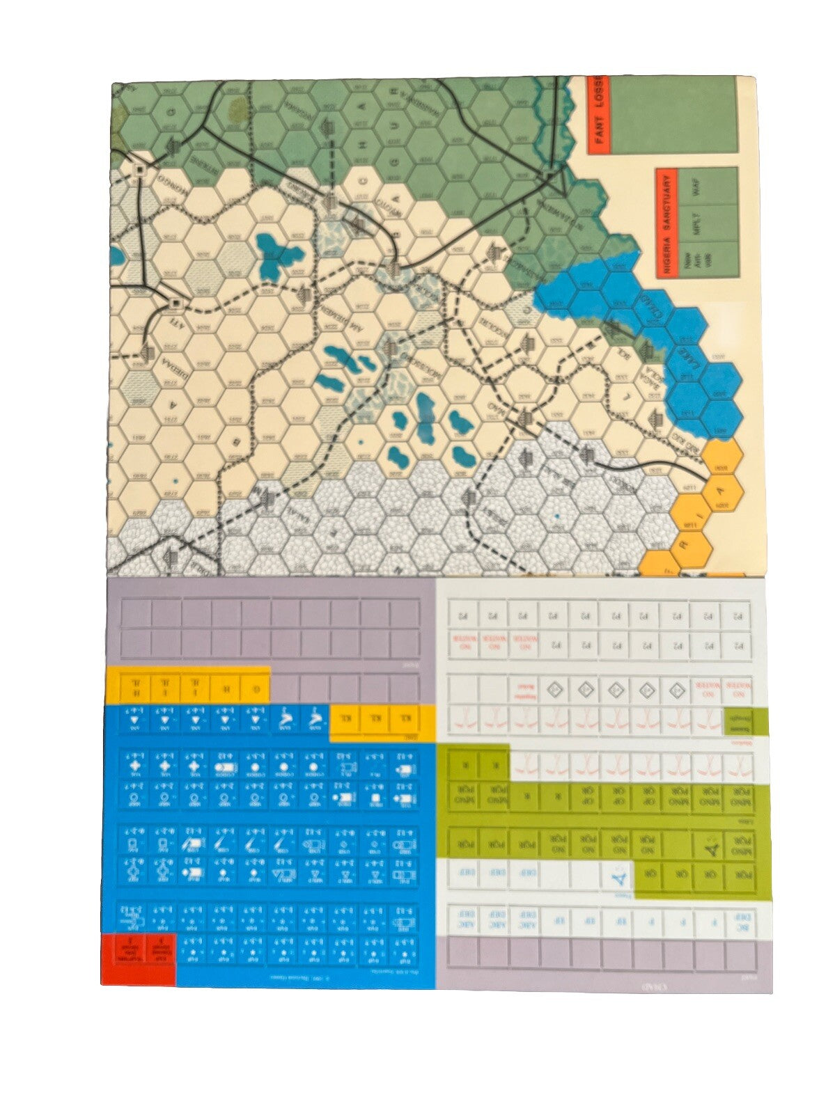 Classic Strategy & Tactics Tabletop Wargame Magazine #144 Chad -The Toyota Wars