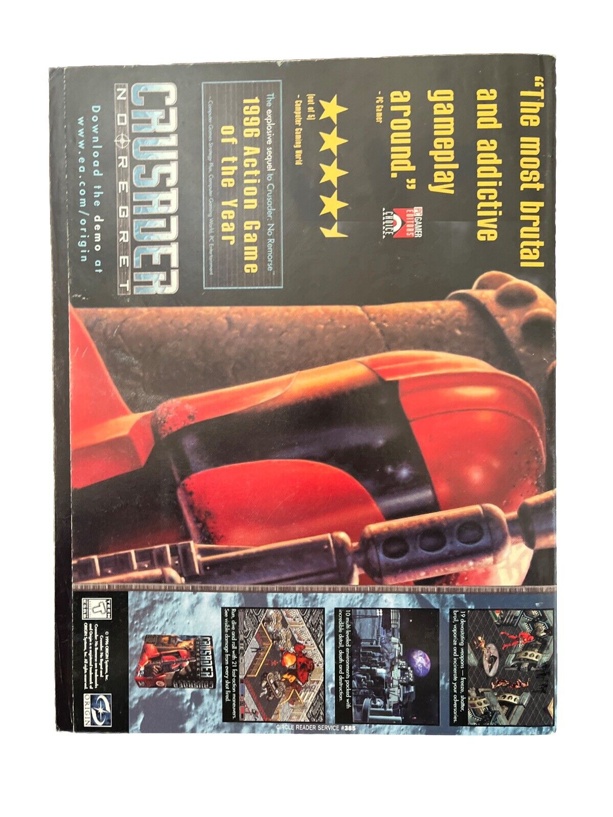 Computer Gaming World Strategy Magazine #150 Jan 1997 Star Wars