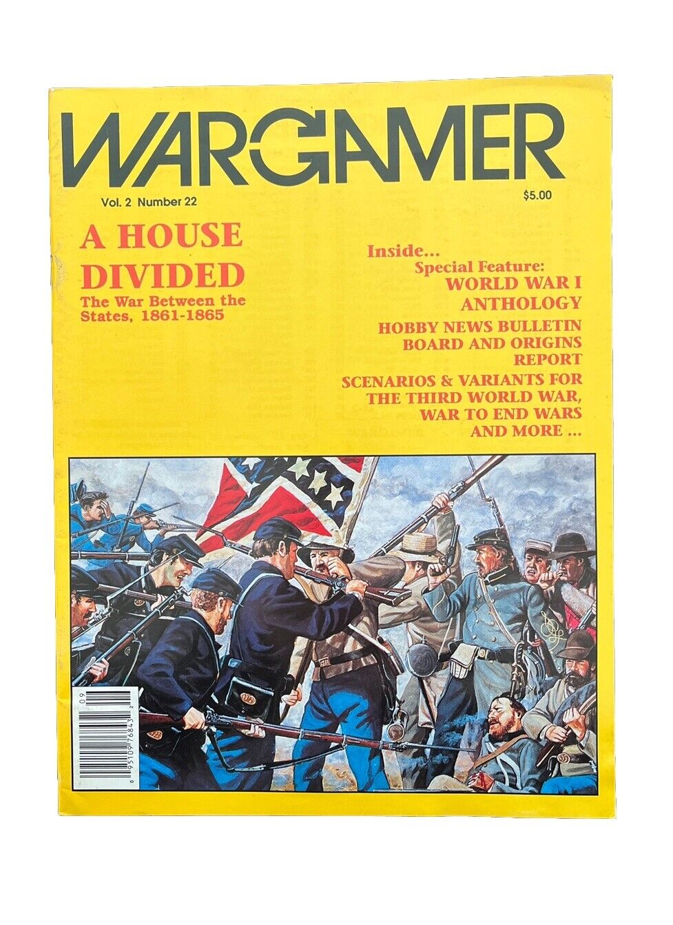 Decision Game Wargamer Magazine Vol. 2 #22 1990 A House Divided, Third World War