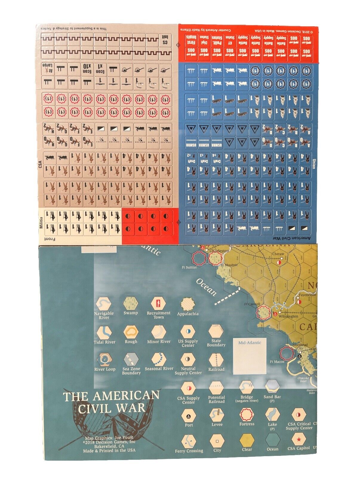 Decision Games Strategy & Tactics Wargame Magazine #310 - American Civil War