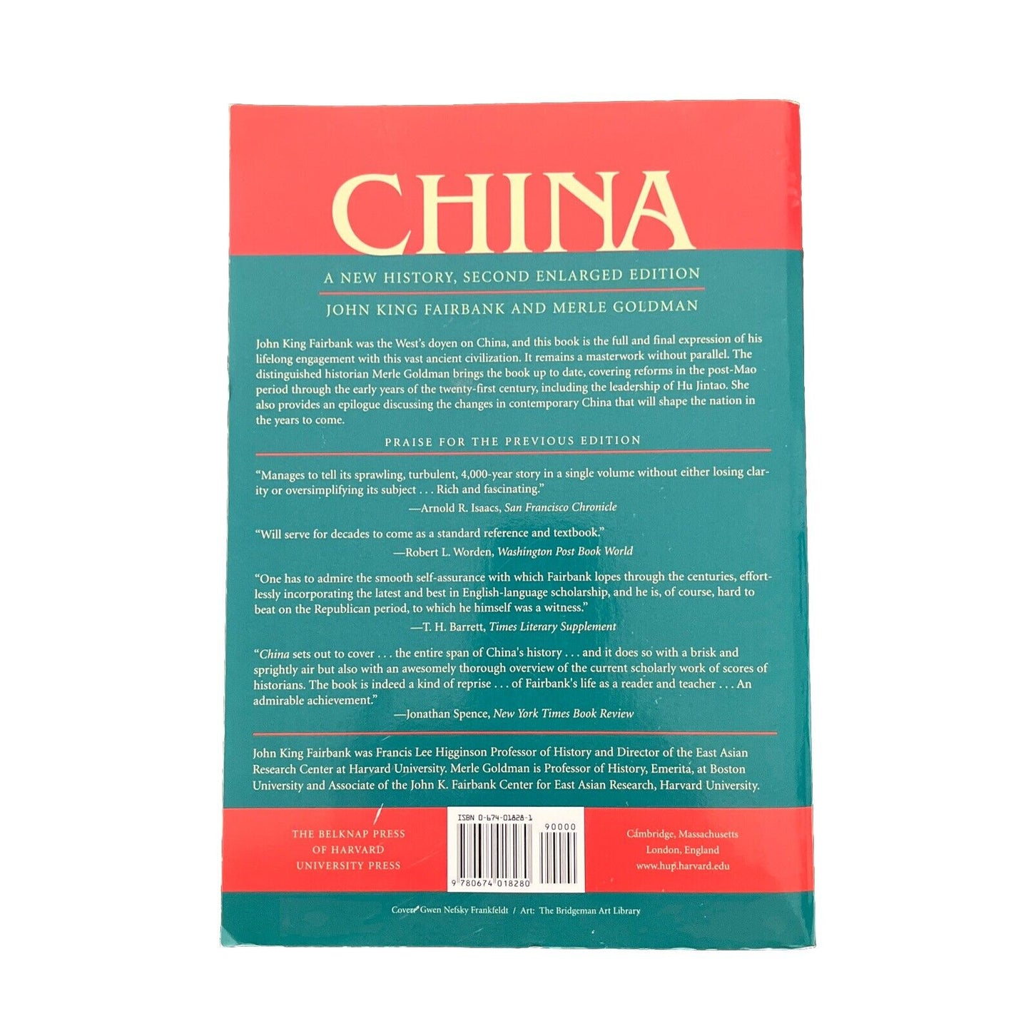 China : A New History, Second Enlarged Edition by Merle Goldman and John King...