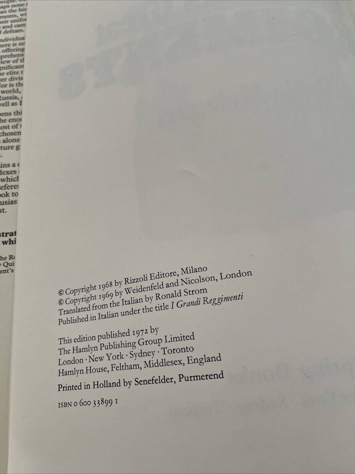 Military History Book The World's Great Regiments By Vezio Melegari 1972