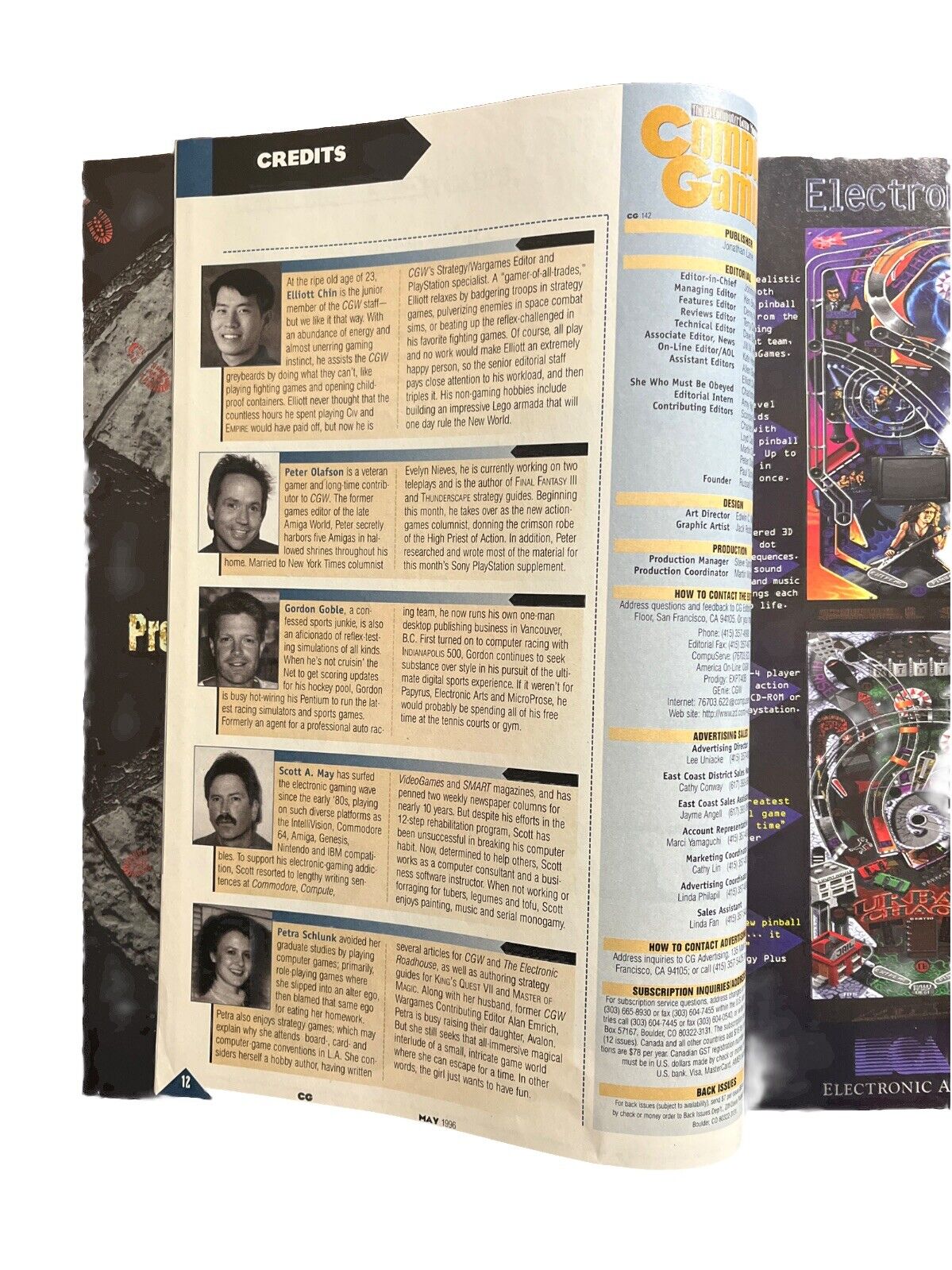 Classic Computer Gaming World Magazine #142 May 1996 Rule The Galaxy