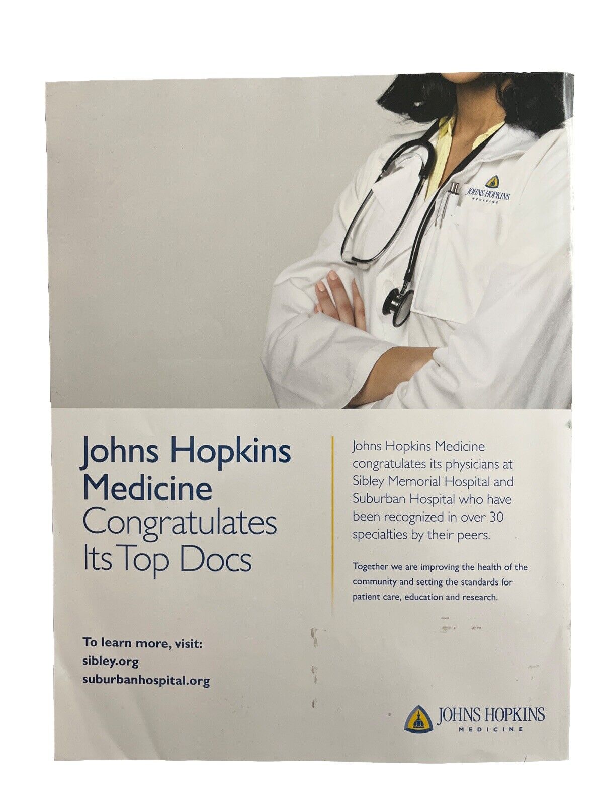 Washingtonian Collectable Magazine #2 2018 November Top Doctors