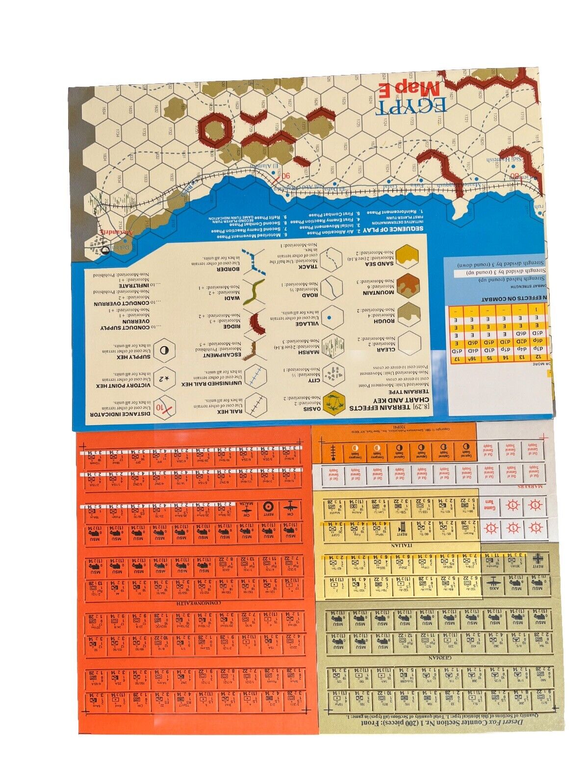 Collectable Vintage SPI Strategy&Tactics Wargaming Magazine #87 - The Desert Fox