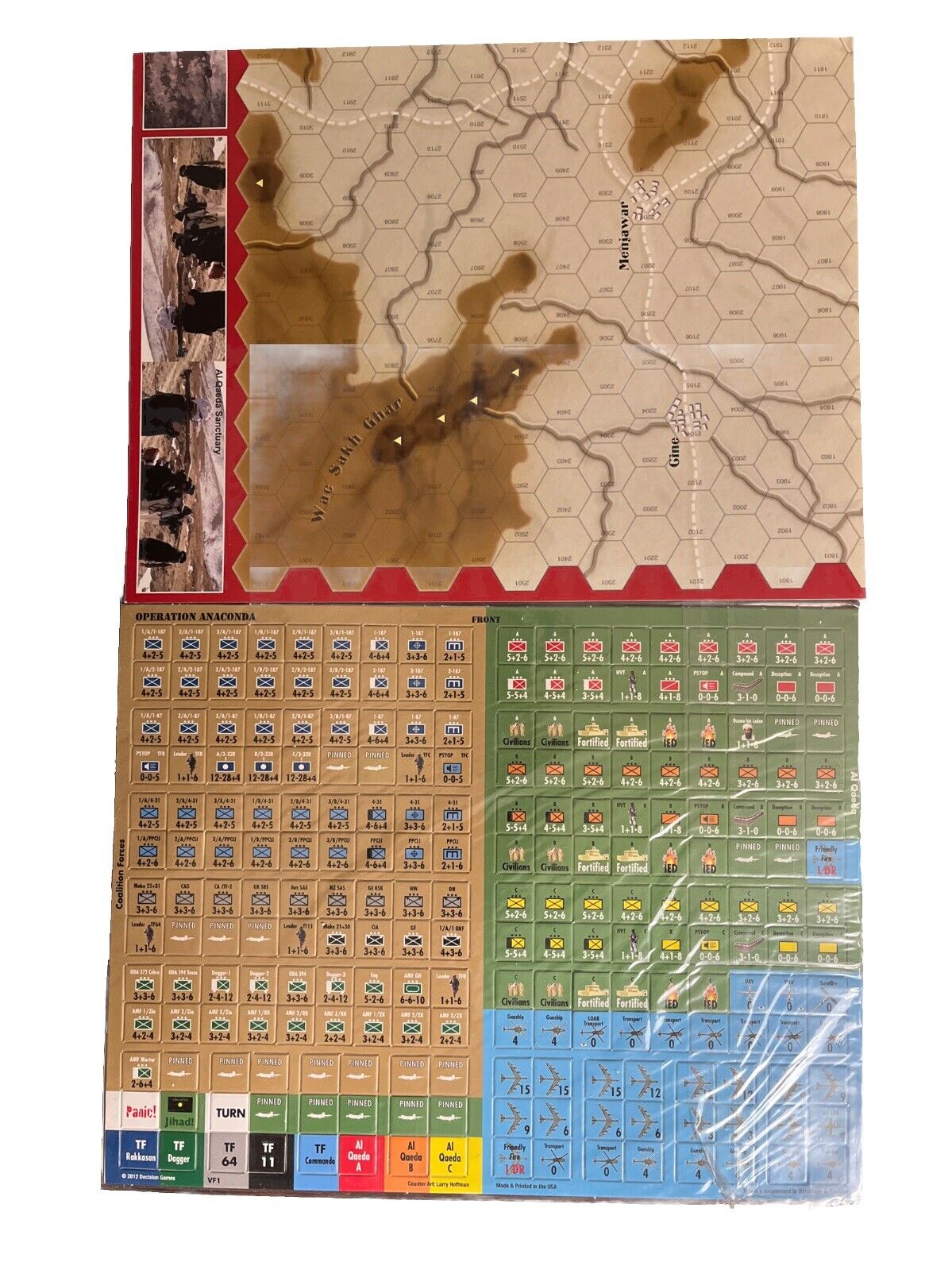 Strategy & Tactics Magazine #276 And WarGame Operation Anaconda:Afghanistan 2002