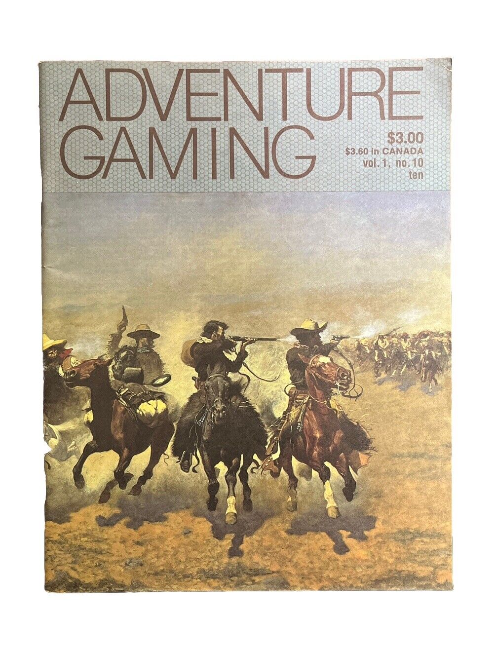 Adventure Gaming Magazine Vol.1 #10 The Big Horn Basin Range Wars