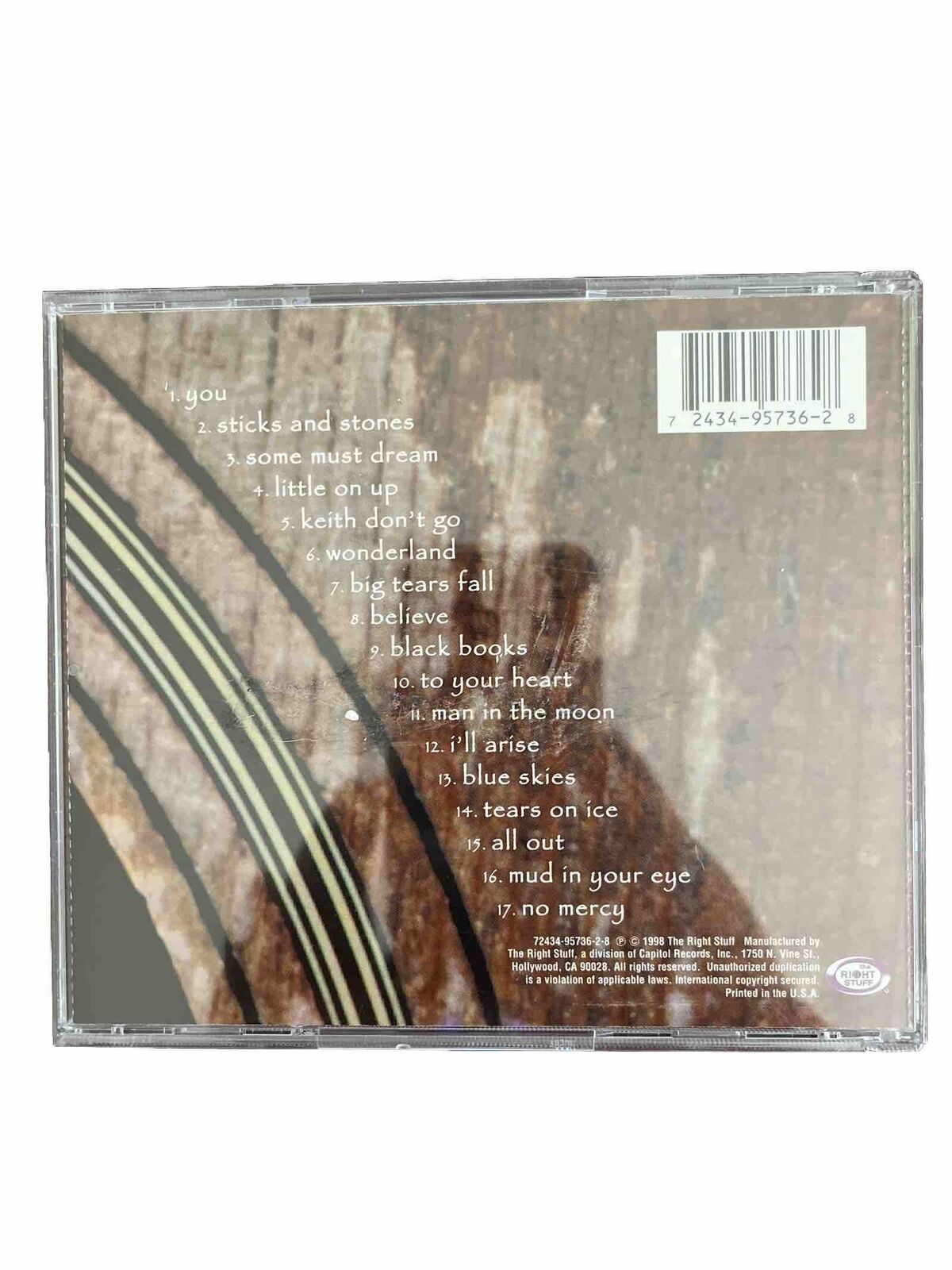 nils lofgren acoustic live (cd 1998)