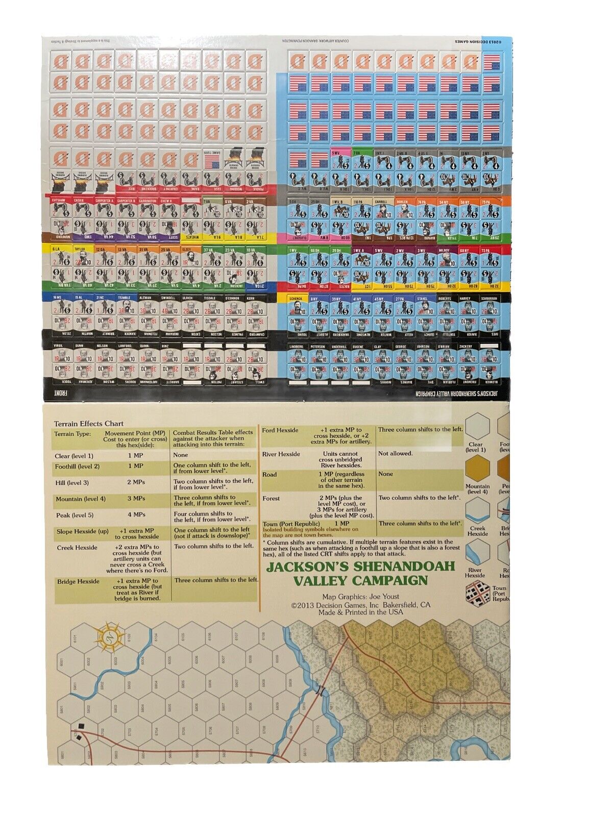 Strategy & Tactics Wargame Magazine #284 With Historical Board Game - Shenandoah
