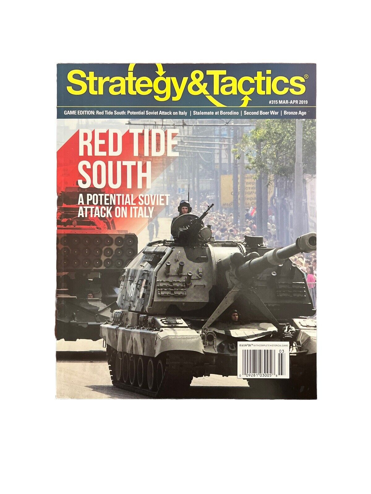 Strategy & Tactics Magazine #315 With Historical War Game - Red Tide South