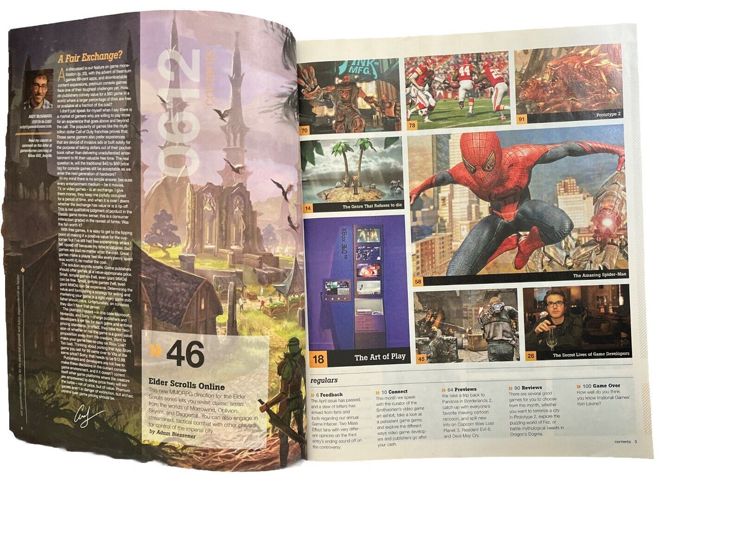 JUNE 2012 GAME INFORMER #230 Video Game MAGAZINE THE ELDER SCROLLS ONLINE