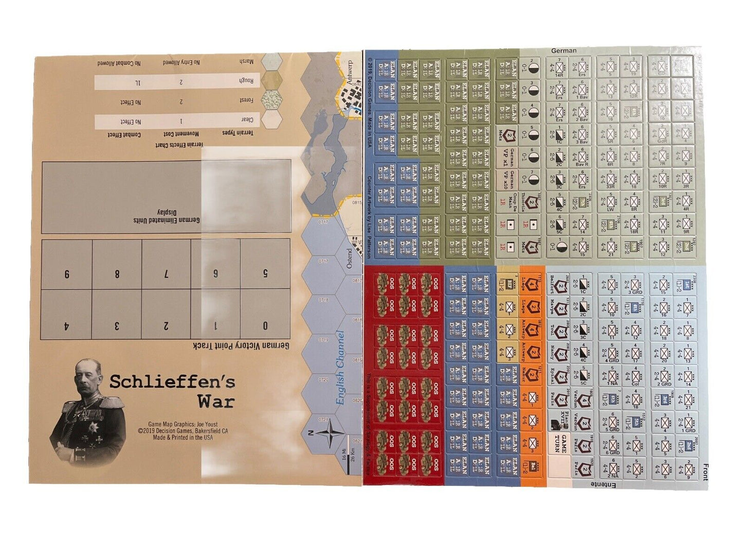 Strategy & Tactics Magazine #319 With Historical War Game - SCHLIEFFEN’S WAR
