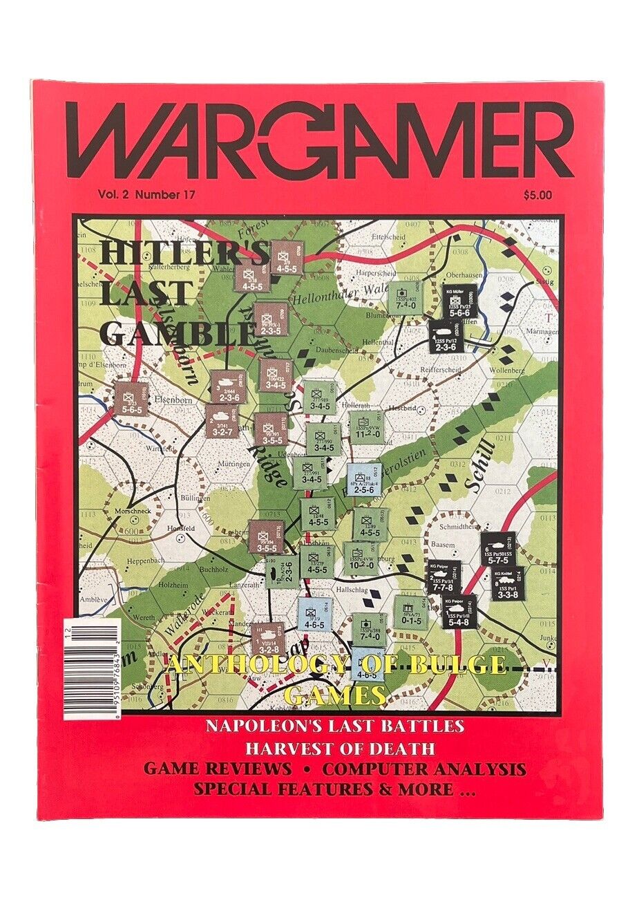 Vintage Collectable Wargamer Magazine Vol. 2 #17 - Hitler’s Last Gamble