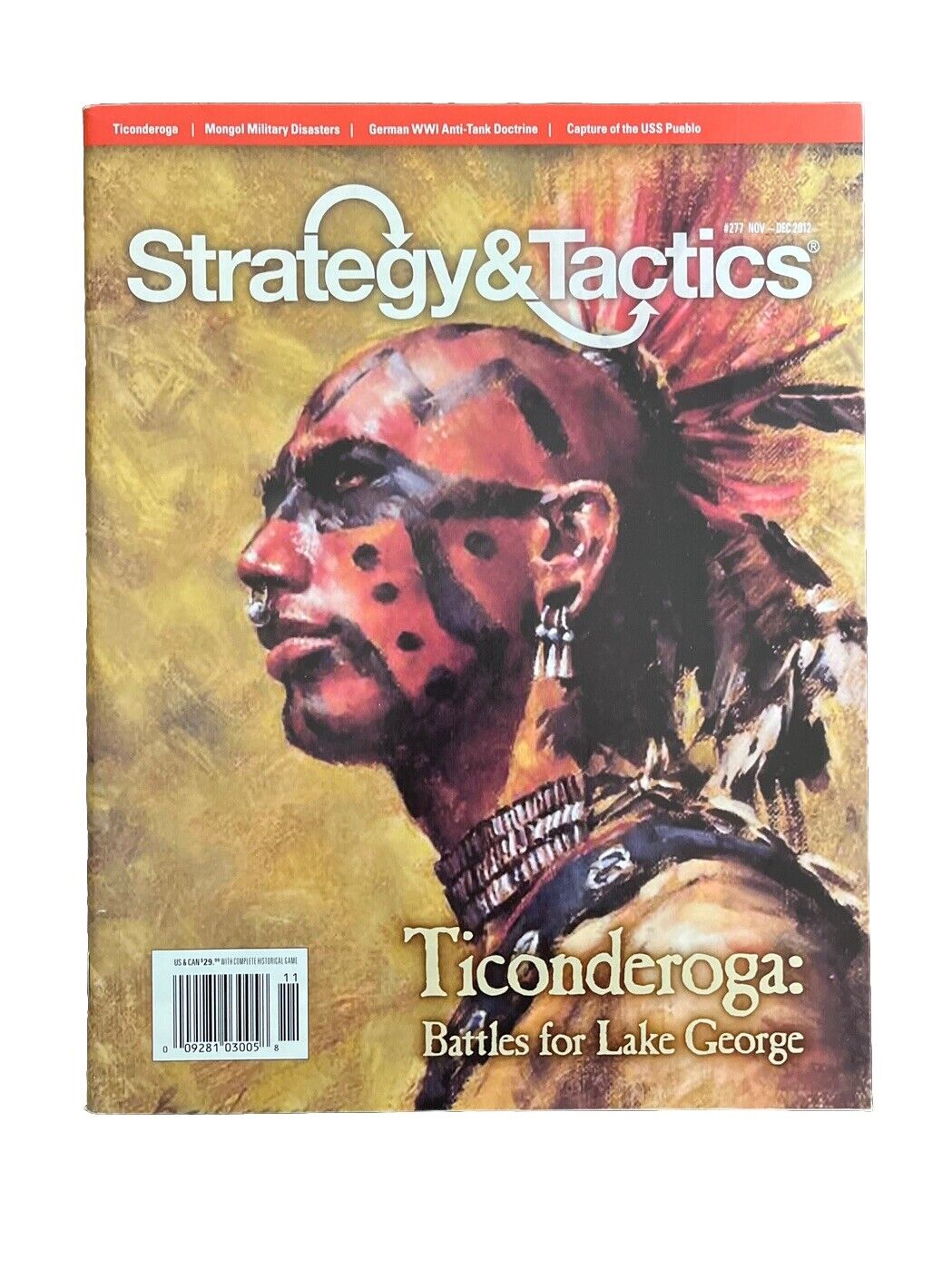 Strategy & Tactics Magazine #277 & Wargame Ticonderoga: Battles for Lake George