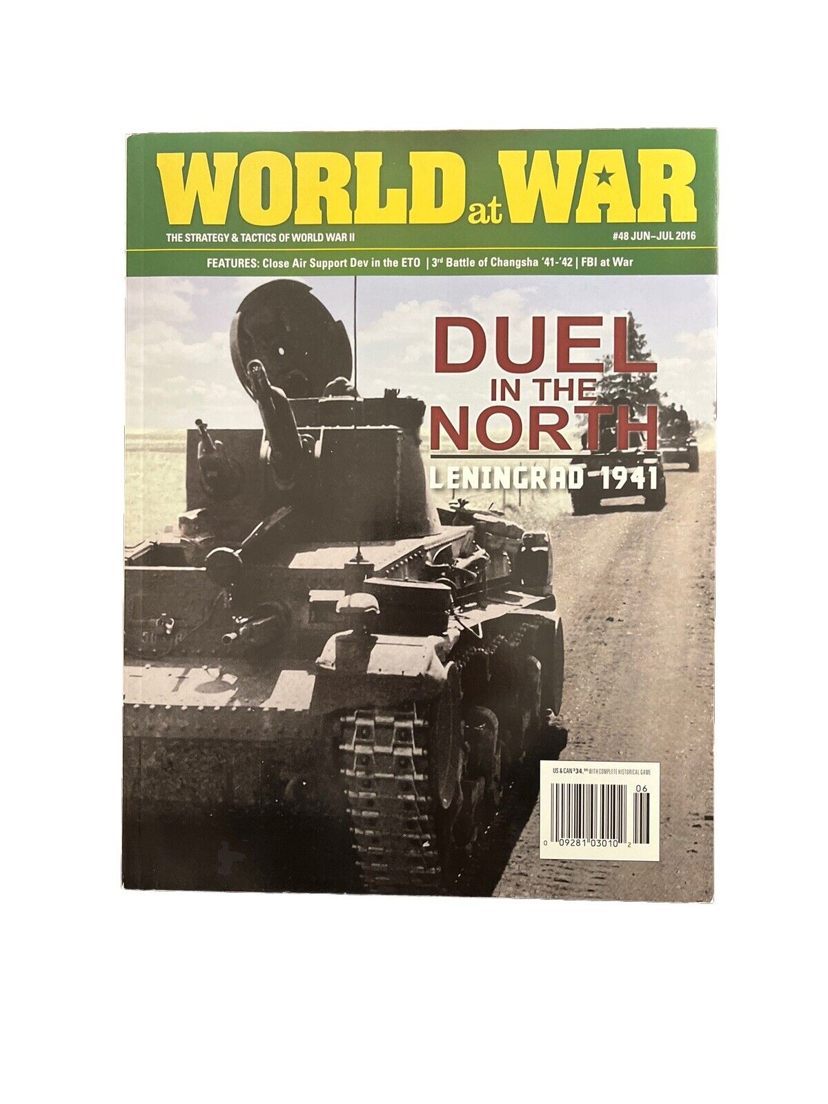 World At War Magazine #48 With Historical Game -Duel in the North Leningrad 1941