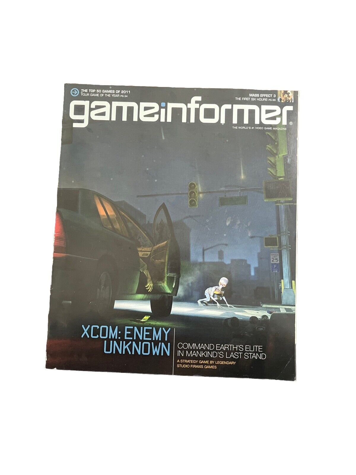 February 2012 Game Informer #226 Video Game Magazine XCOM: Enemy Unknown